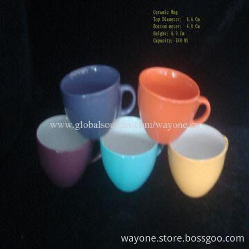 220cc Tea Cup and Saucer Set, Green Color Glazed, Ideal for Gifts and Promotional Purpose